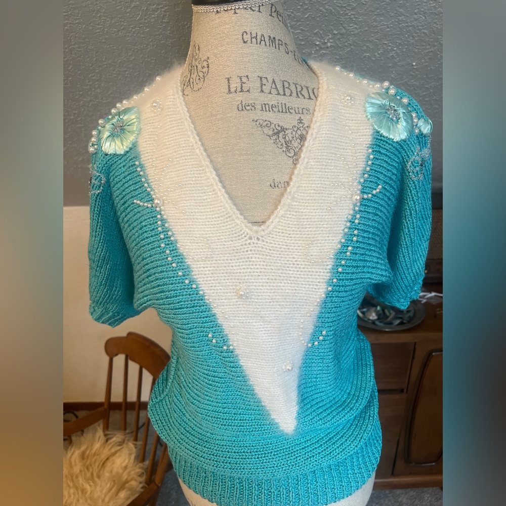 Nannell Beaded Sweater Vintage